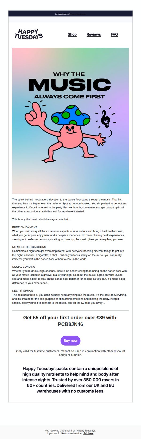 8. Happy Tuesdays: Why the music always comes first