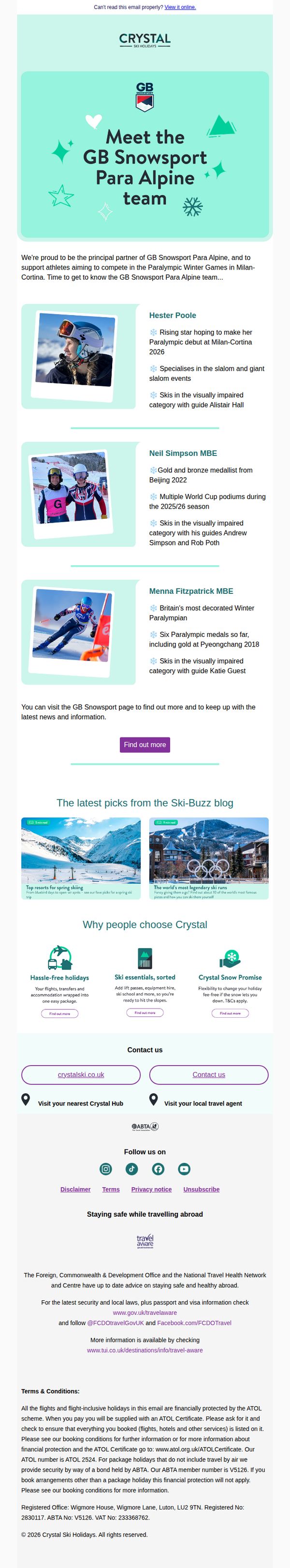 Crystal Ski