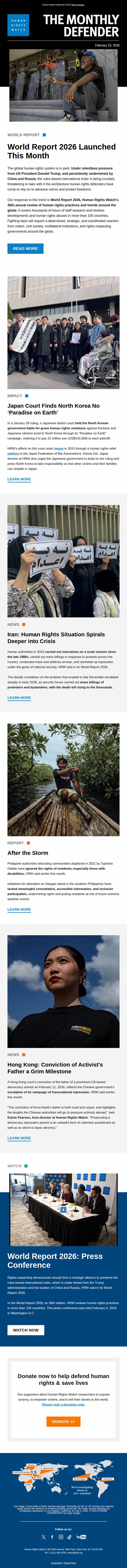 Human Rights Watch - FR 