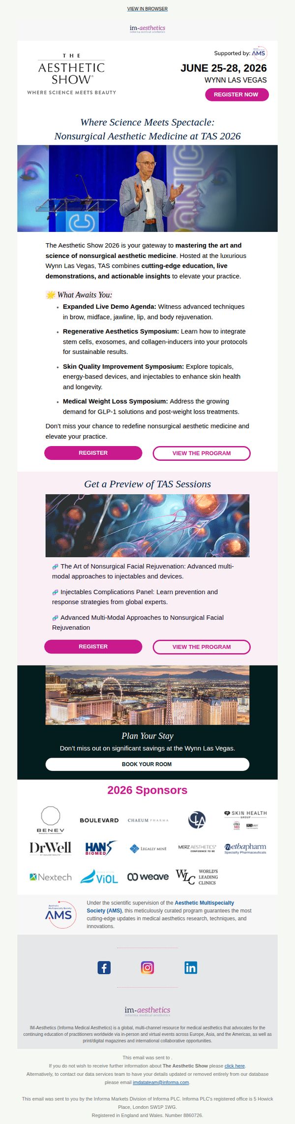 10. Master Nonsurgical Techniques | Live Demos & CME at TAS 2026