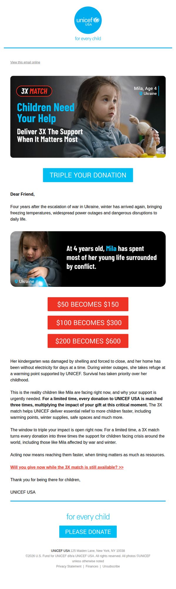 UNICEF USA 