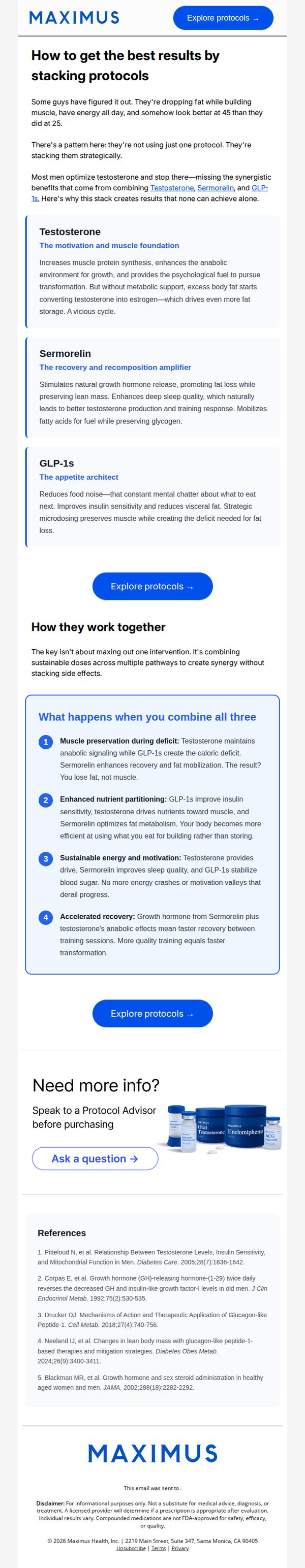 9. Maximus Tribe: Why testosterone alone isn't enough