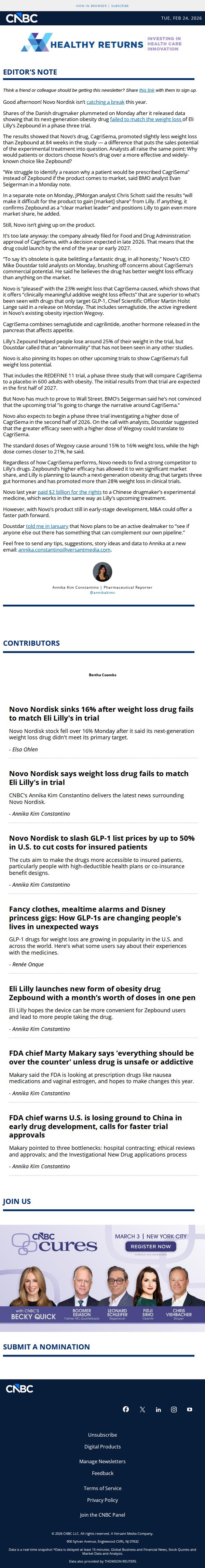 CNBC Europe
