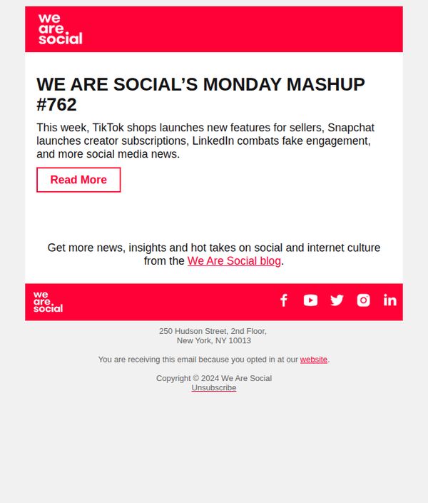 We Are Social - US