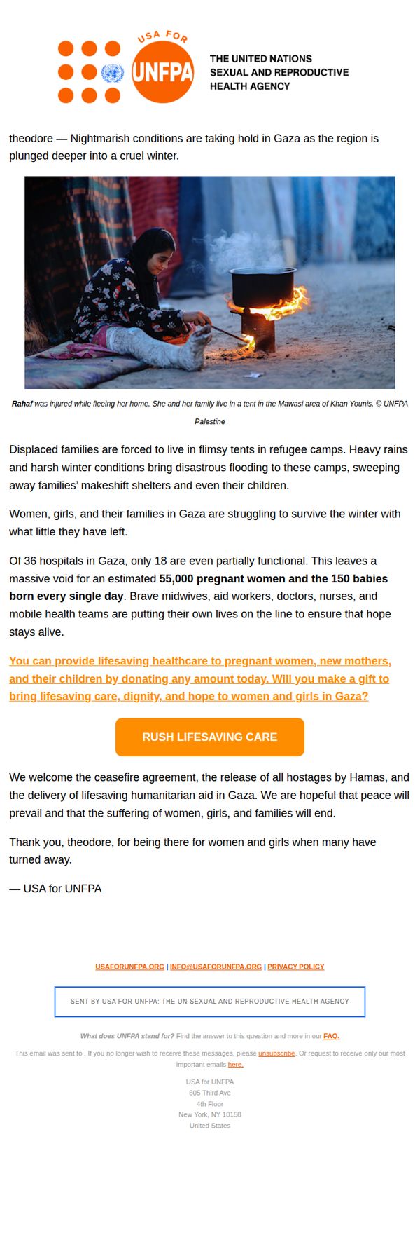 USA for UNFPA