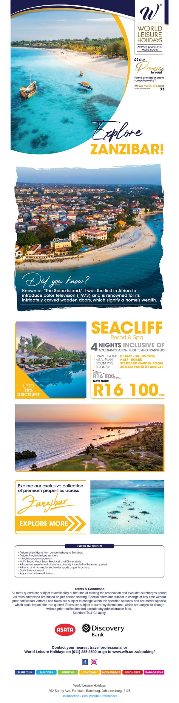World Leisure Holidays 