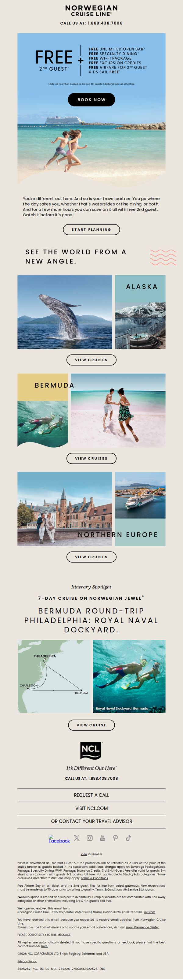 Norwegian Cruise Line (NCL)