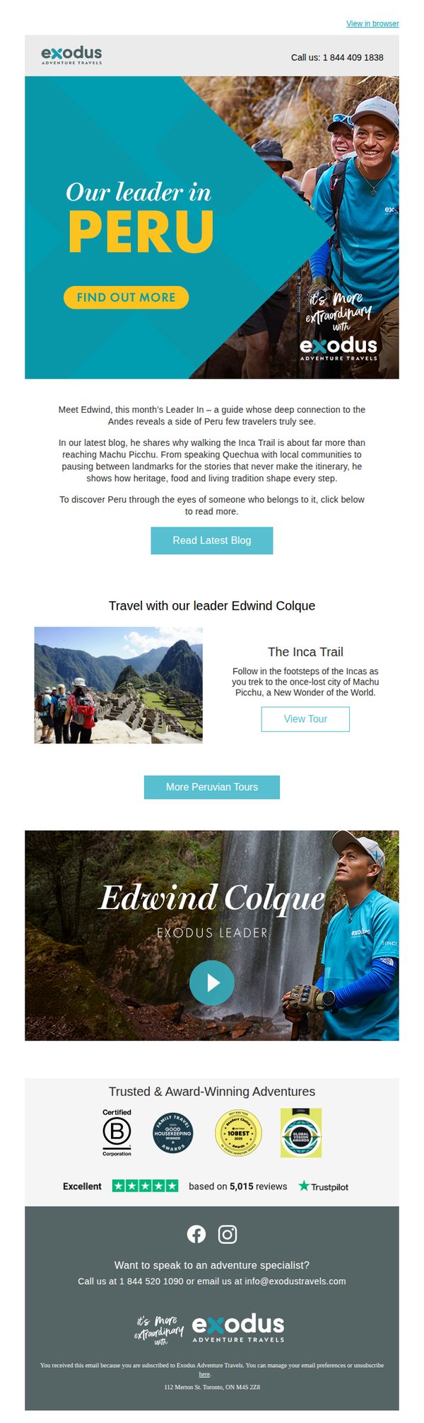 Exodus Adventure Travels 