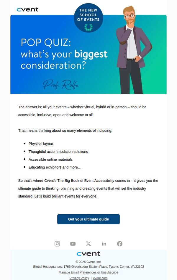7. Cvent : The only guide you need to inclusive events