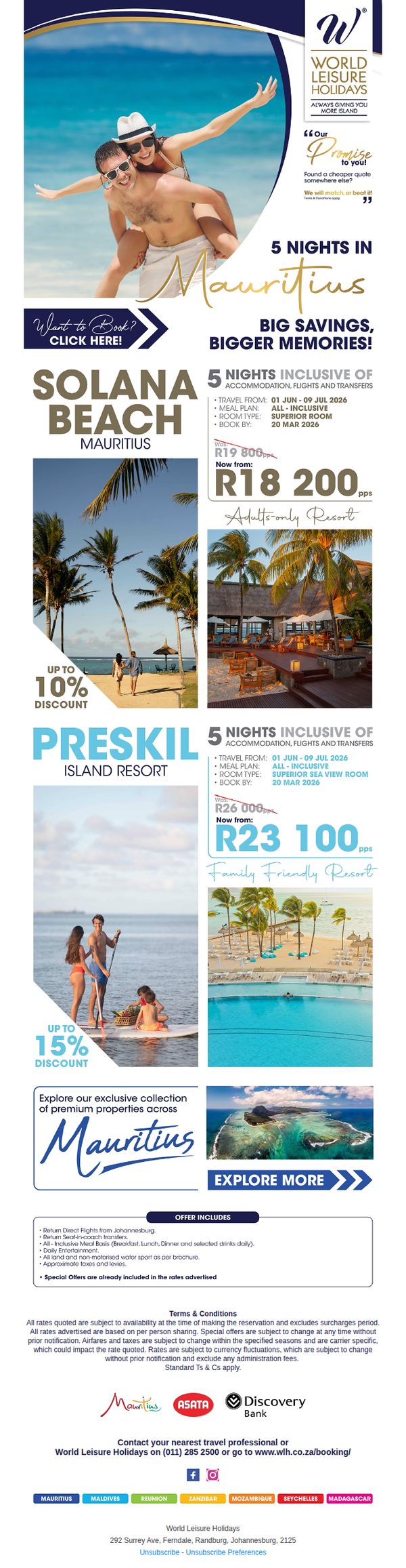 World Leisure Holidays 