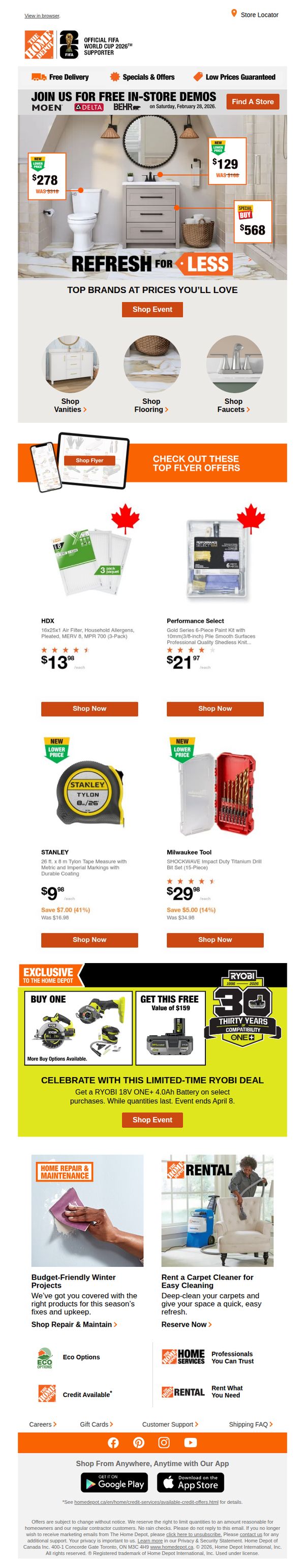 The Home Depot - CA