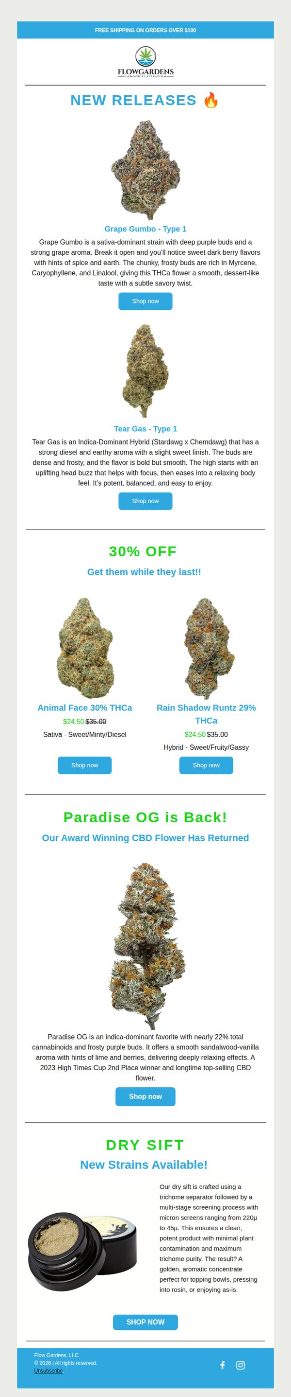 10. Flow Gardens: 🔥 Fresh Fire Strains Just Dropped!