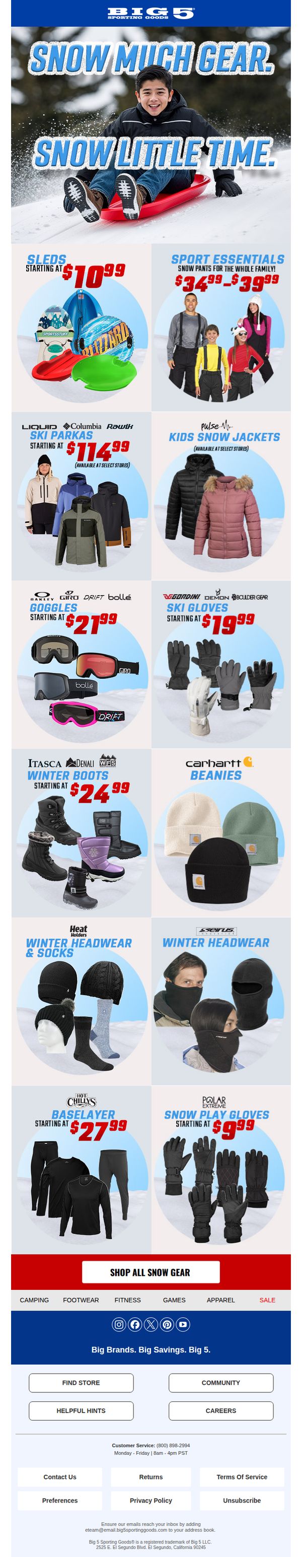 Big 5 Sporting Goods