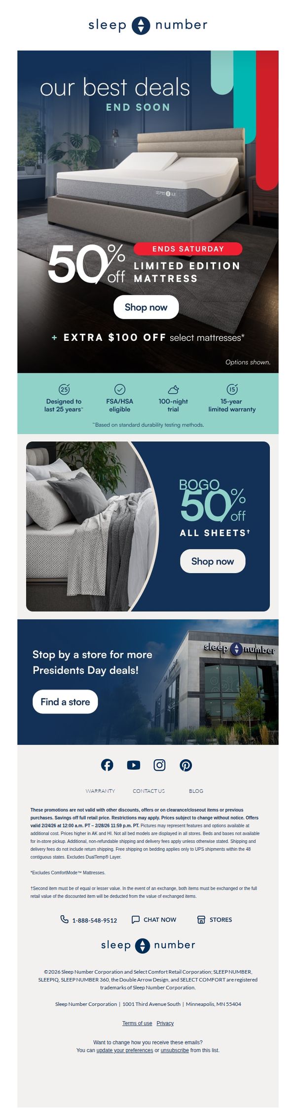 6. Sleep Number: 🔥 Presidents Day Deals End Soon: Get Comfier Today
