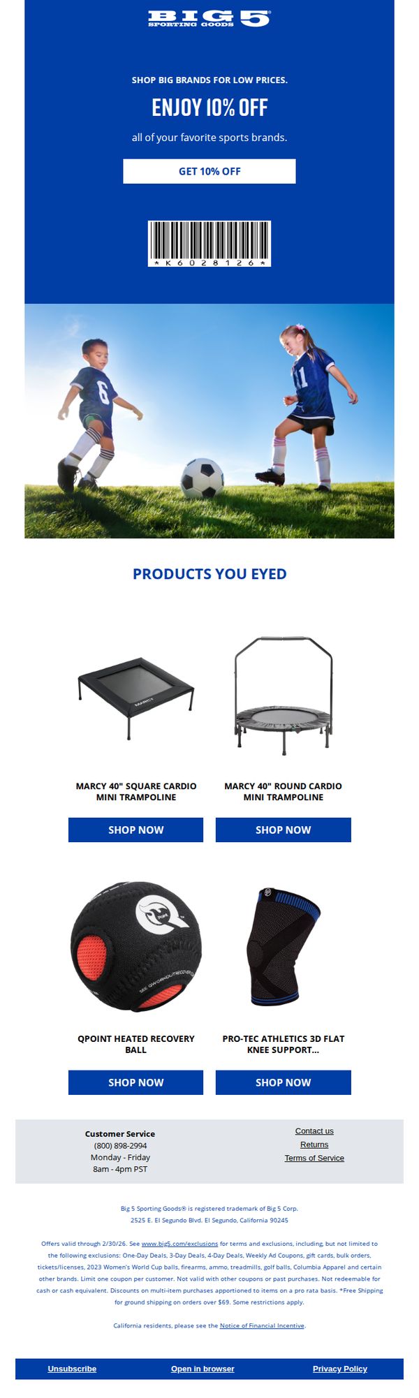 Big 5 Sporting Goods
