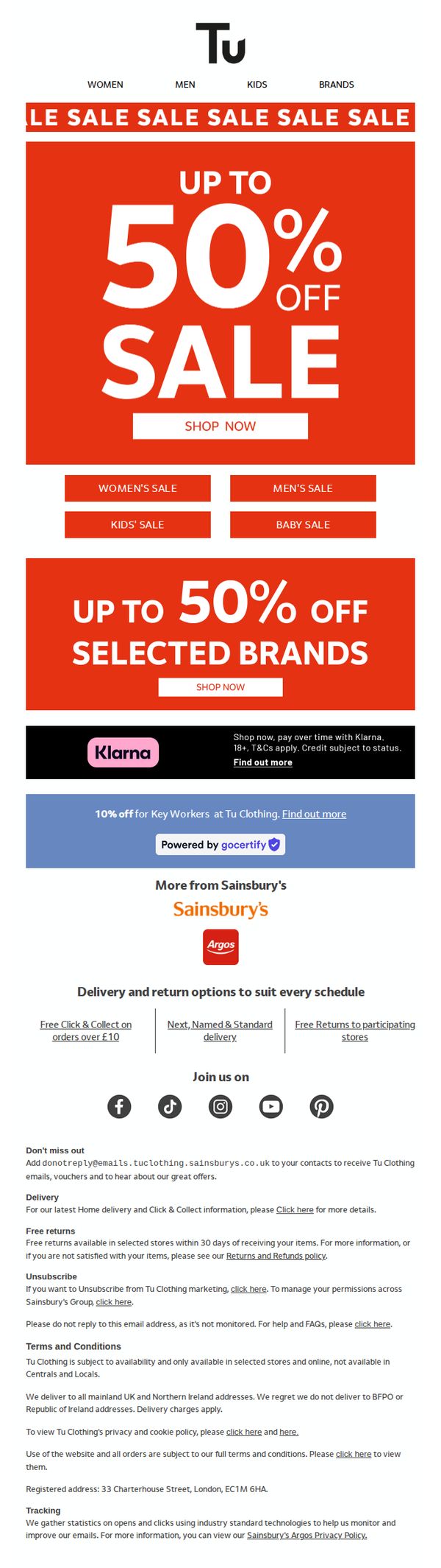 8. 🏷️Up to 50% off Sale now on