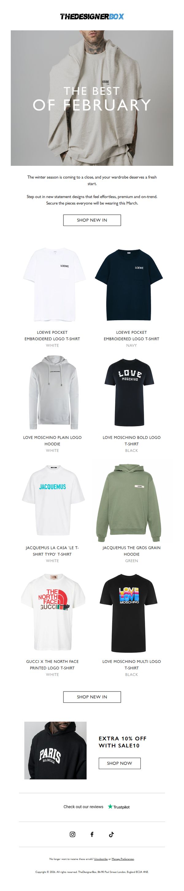 8. TheDesignerBox: End of Month Edit: Fresh Styles Await