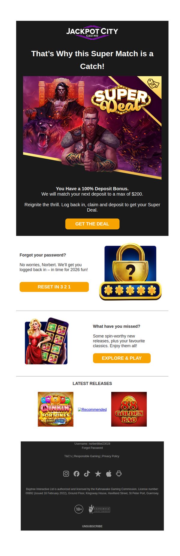 10. We put the onus on your bonus…