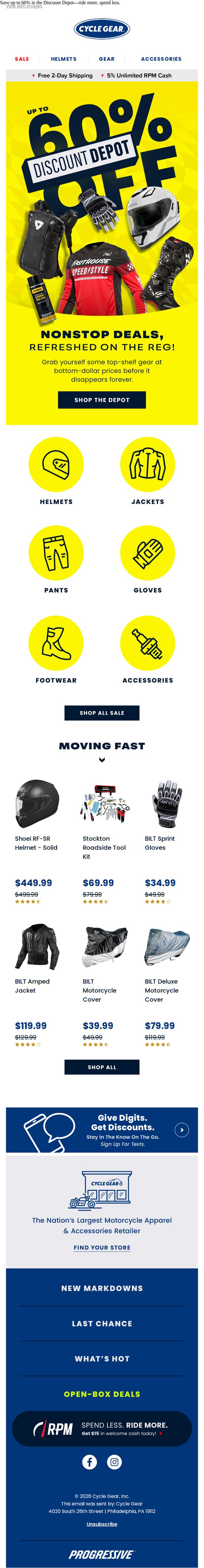 8. Gear Deals Worth the Stop