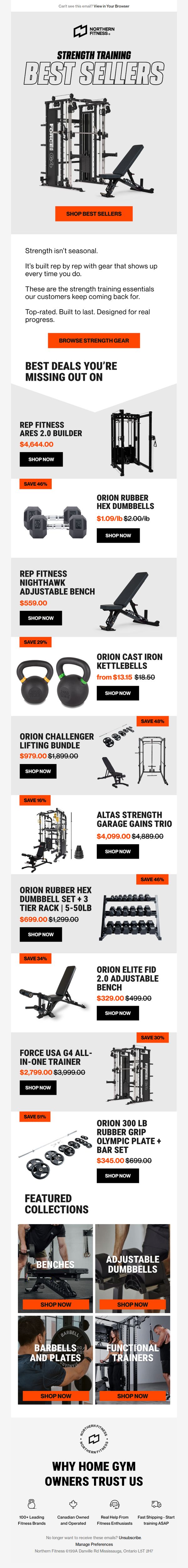 10. Northern Fitness : The Strength Gear Everyone’s Buying Right Now
