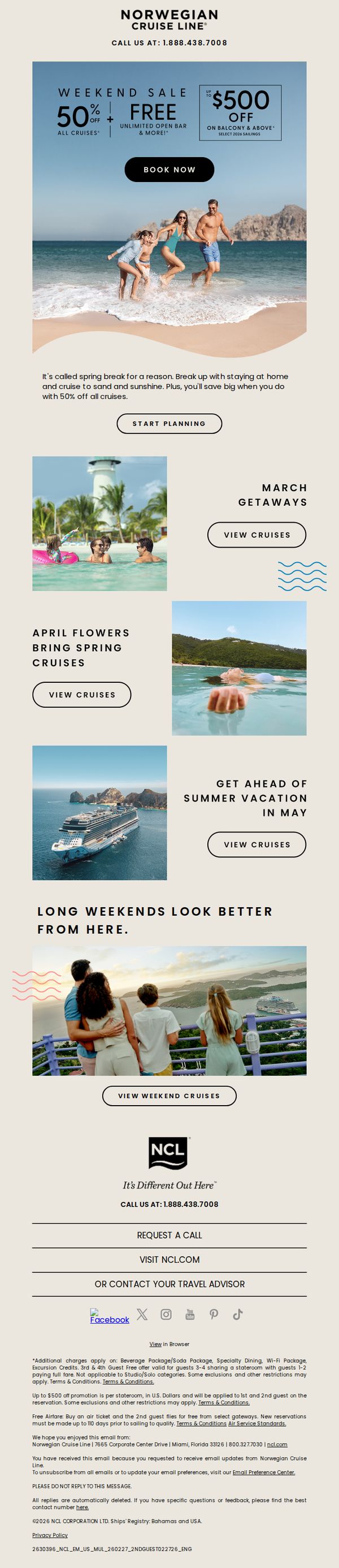 6. Last chance to break up with your ordinary spring break