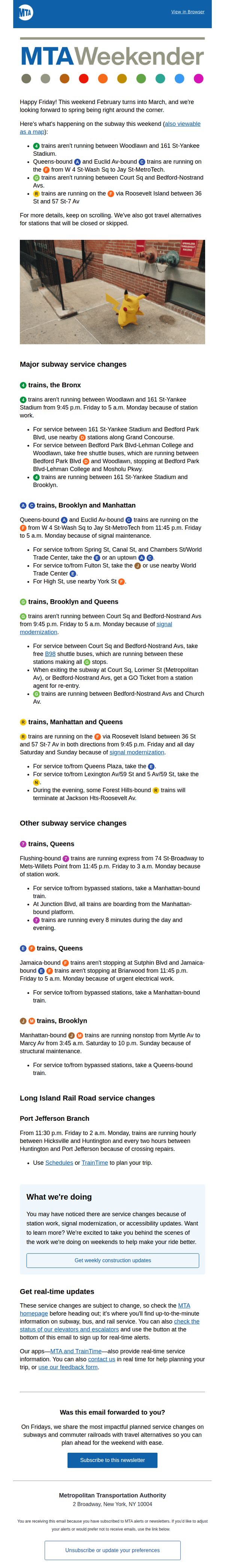 Metropolitan Transportation Authority (MTA)