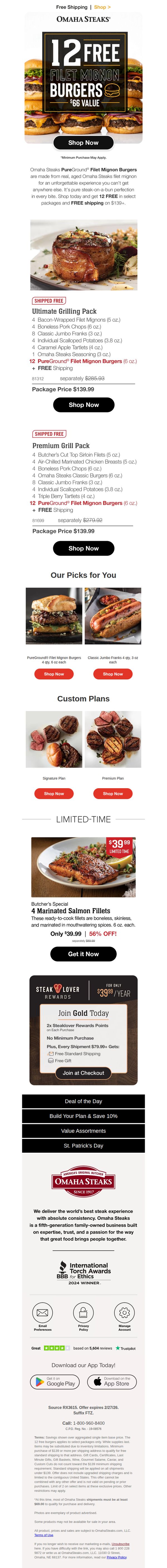 Omaha Steaks 