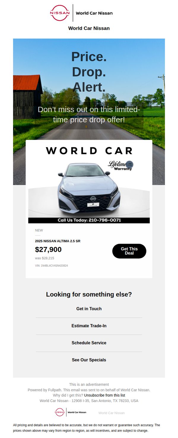 World Car Nissan