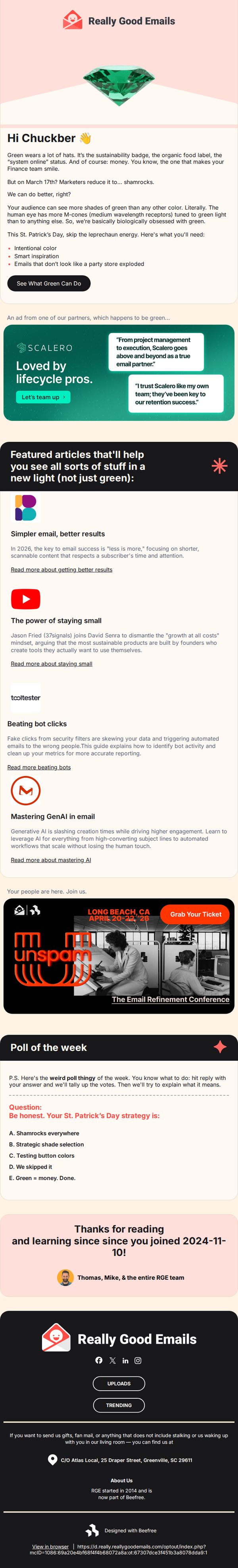 7. Really Good Emails: The color that converts