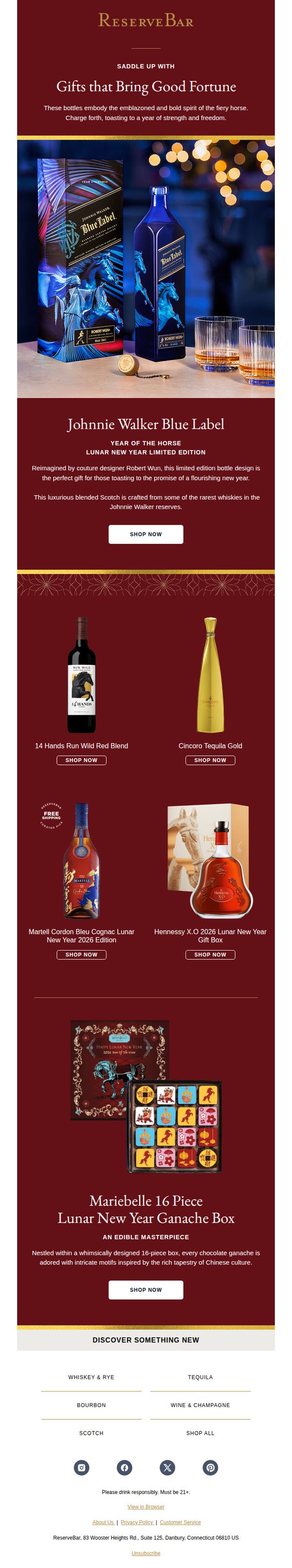 8. ReserveBar: Cheers to Good Fortune  🎊