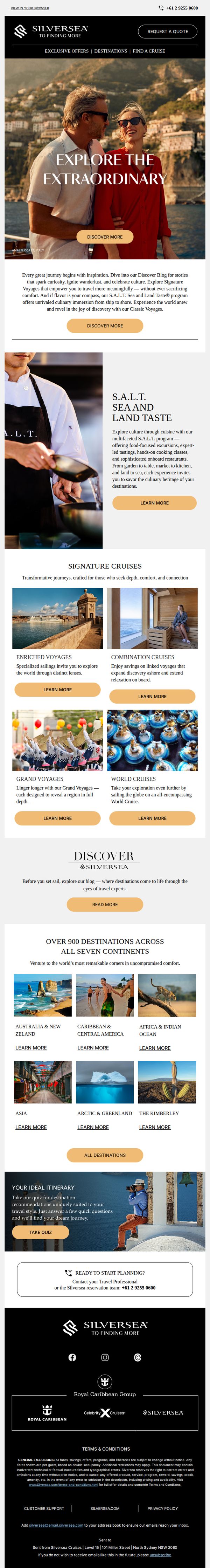 6. Delve deeper into the world of Silversea