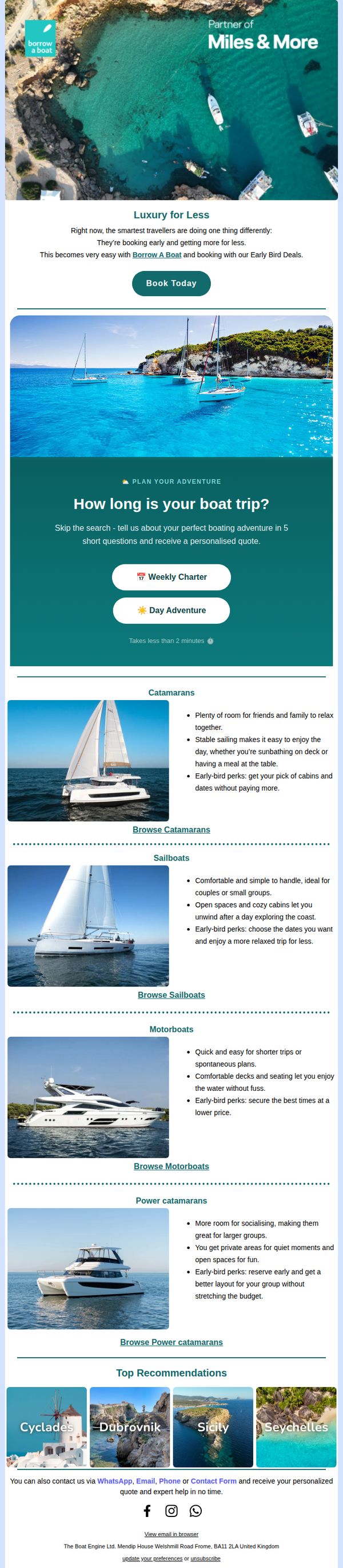 7. Borrow A Boat: Luxury for Less