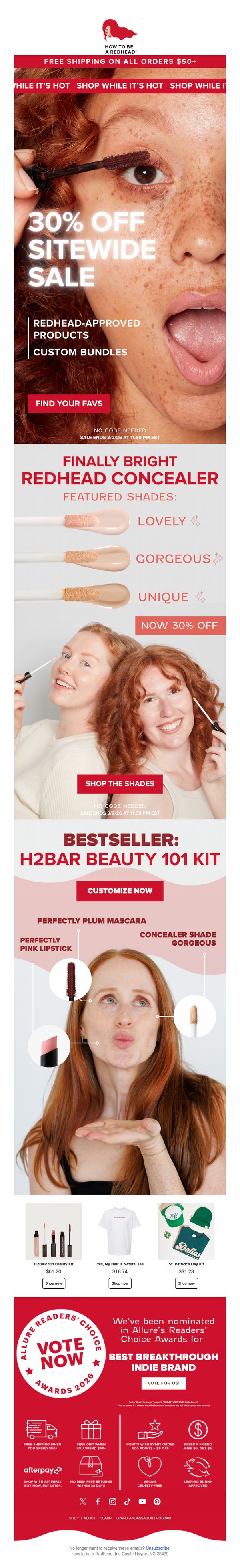 How To Be A Redhead - US