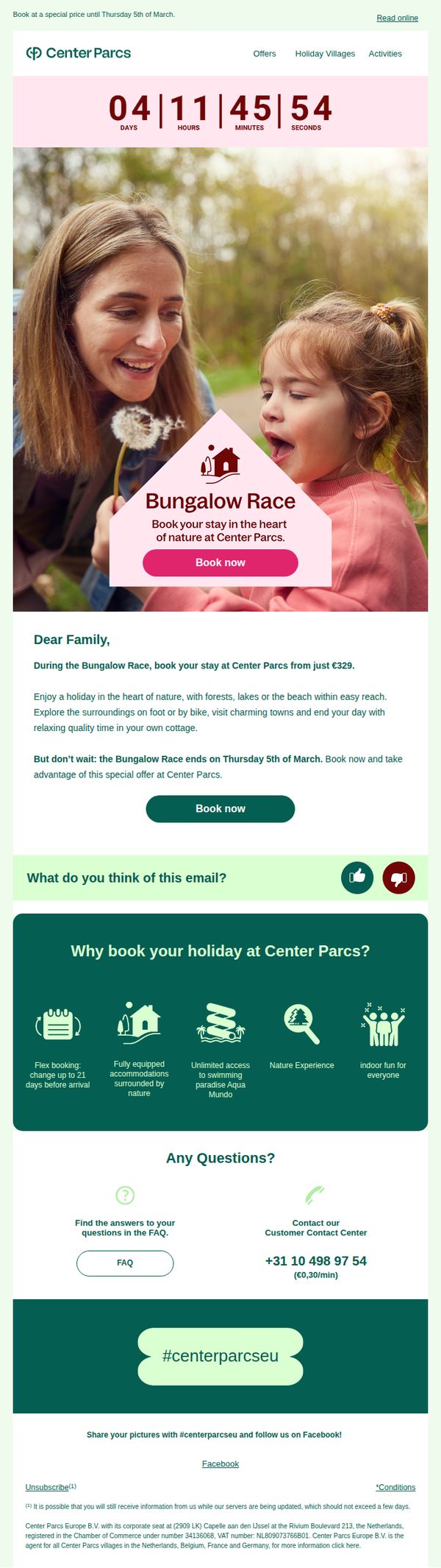 Center Parcs Europe 