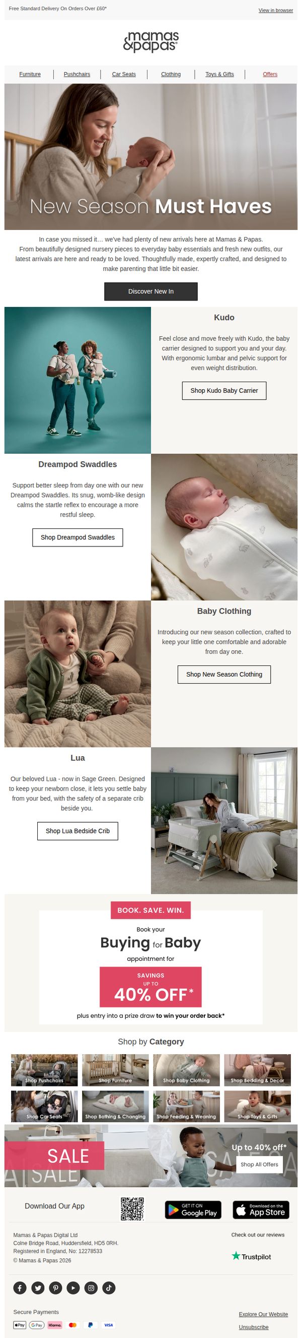 8. Mamas & Papas: Say hello to our newest arrivals! 🌟
