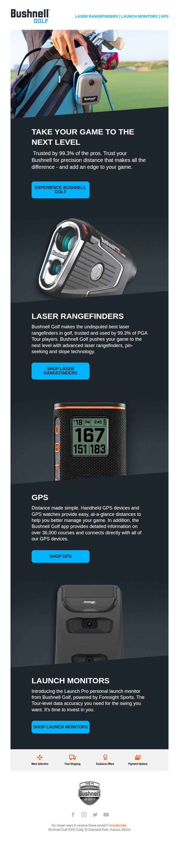 9. Bushnell Golf : Are You Ready To Join The Pros?
