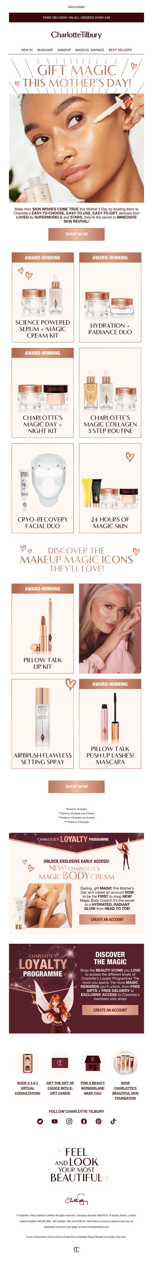 Charlotte Tilbury - UK