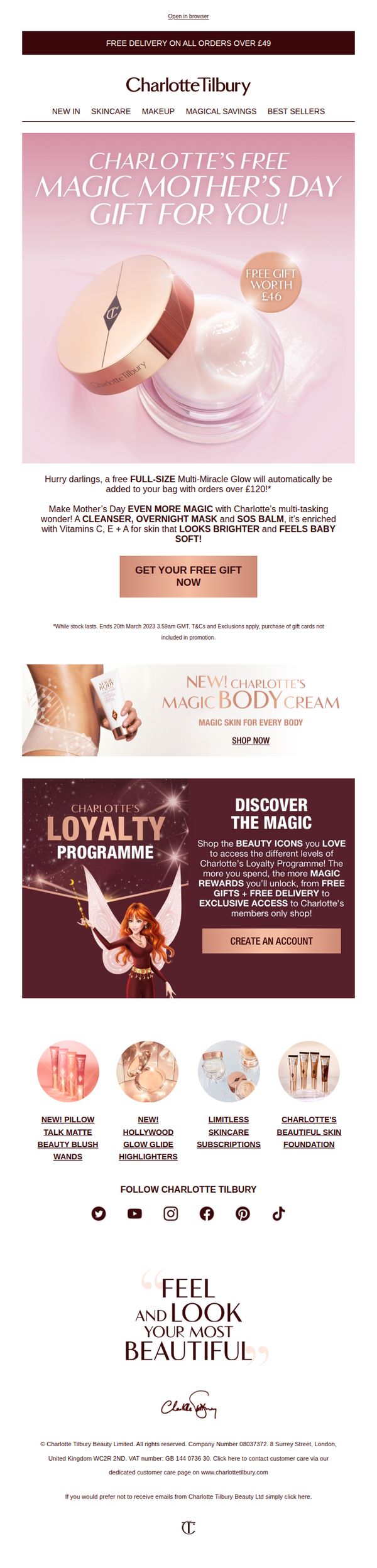 Charlotte Tilbury - UK