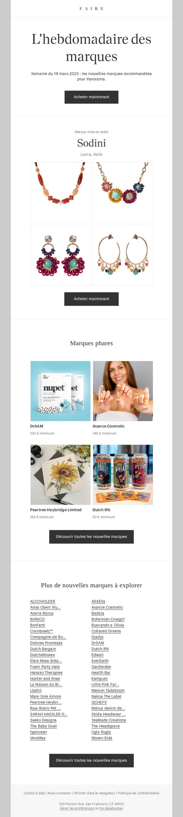 Faire.com FR