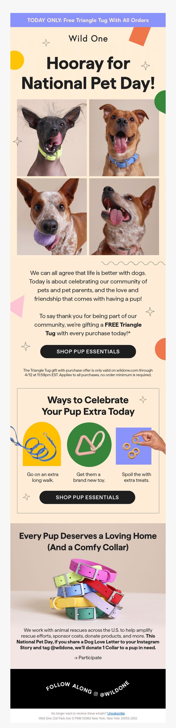 8. National Pet Day! FREE Gift 🐾