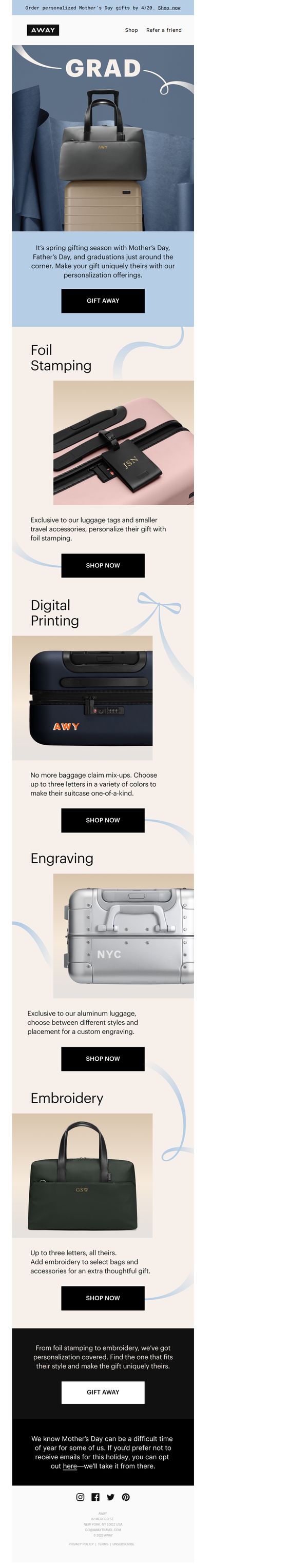 8. Get ahead of gifting season