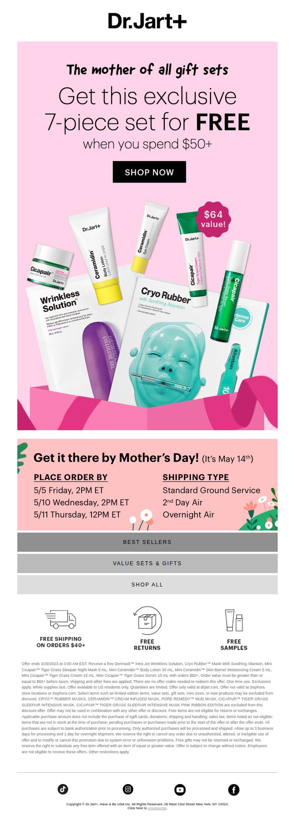 10. Get This FREE 7-Piece Set ($64 Value)