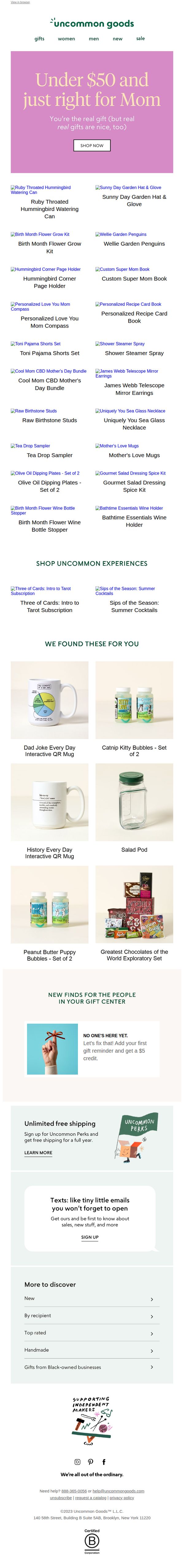 8. Under $50 and just right for Mom