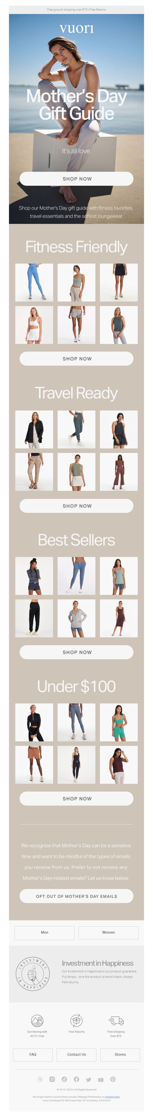 6. Our Mother's Day Gift Guide is here