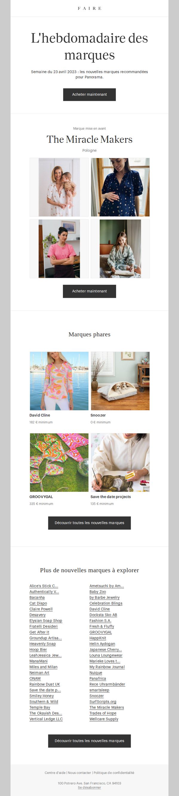 Faire.com FR