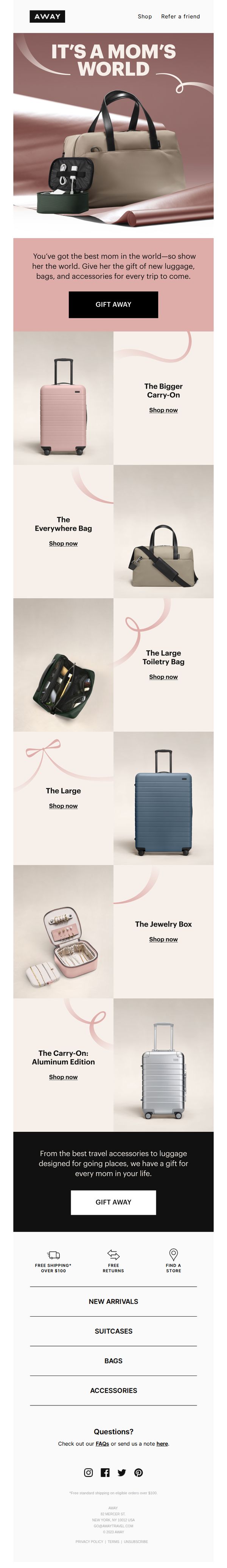 8. Give the gift of travel this Mother's Day
