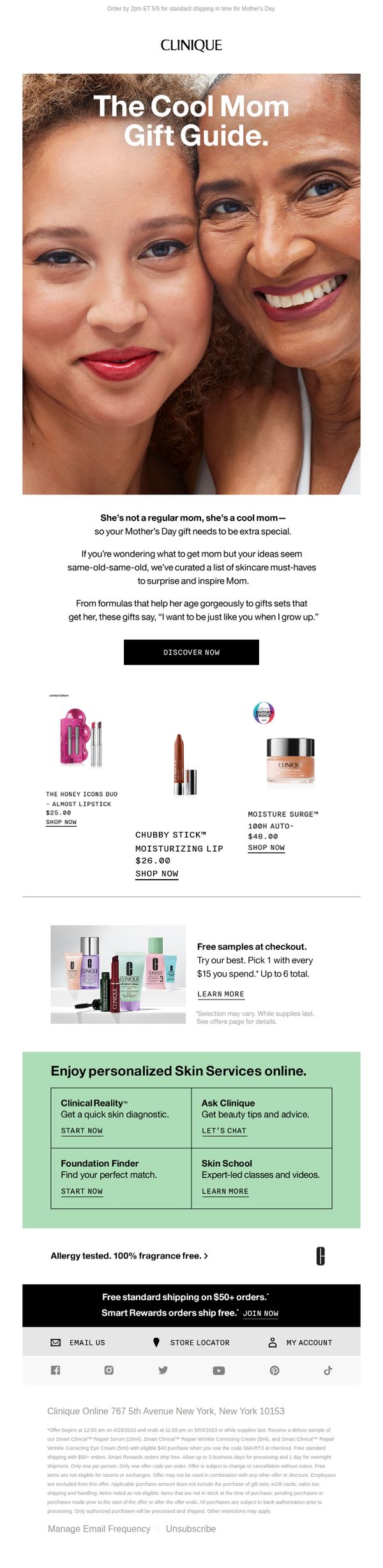 8. Clinique - US: For Mom 💗 Cool gifts she'll love. All a great value.
