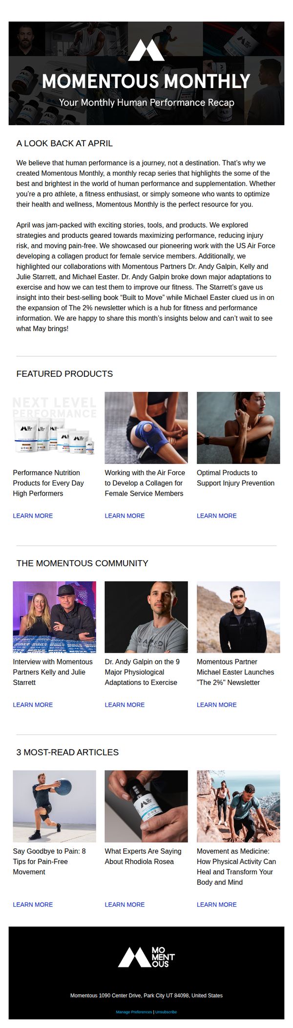 Amp Human / Momentous