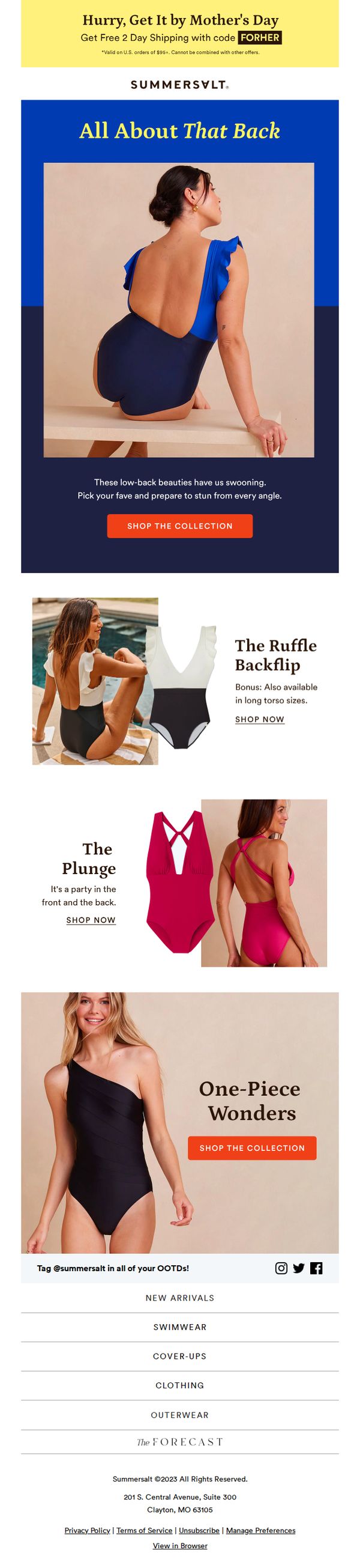 9. Summersalt: You in these suits? Stunning. 🤩