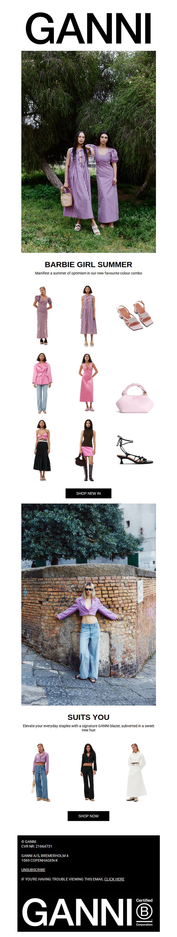 10. Ganni: THINK PINK 💘